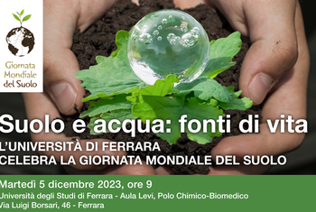 Suolo e acqua: fonti di vita