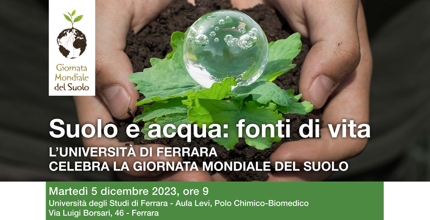 Suolo e acqua: fonti di vita