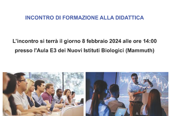 Incontro di Formazione alla didattica