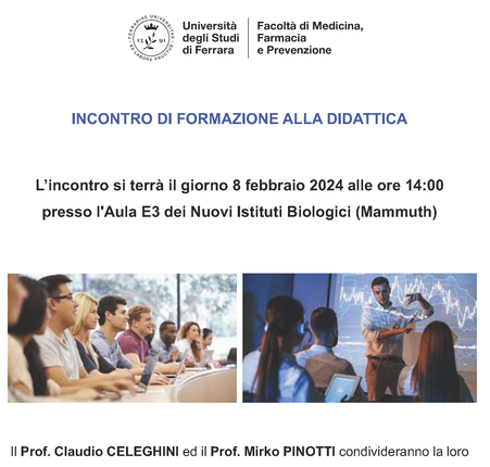 Incontro di Formazione alla didattica