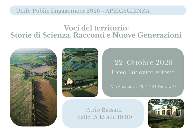 APERISCIENZA - Voci del territorio: Storie di Scienza, Racconti e Nuove Generazioni