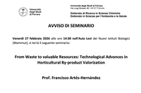 From Waste to valuable Resources: Technological Advances in Horticultural By‑product Valorization